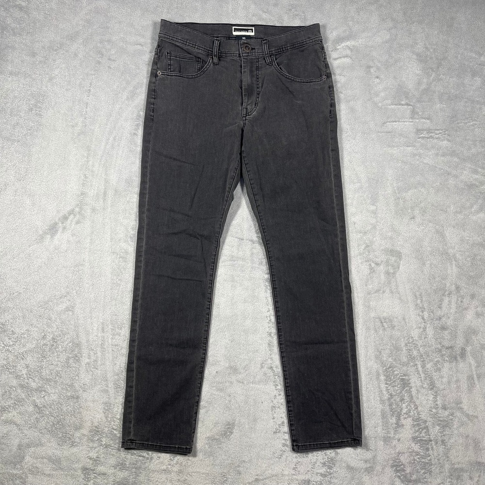 Travis‎ Mathew Pants Mens 30x30 Black Slim Straight Stretch 5-Pocket Casual Golf